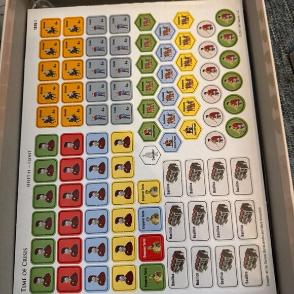 Time of Crisis: The Roman Empire in Turmoil, 235-284 AD (open, unpunched) GMT - Picture 14 of 16